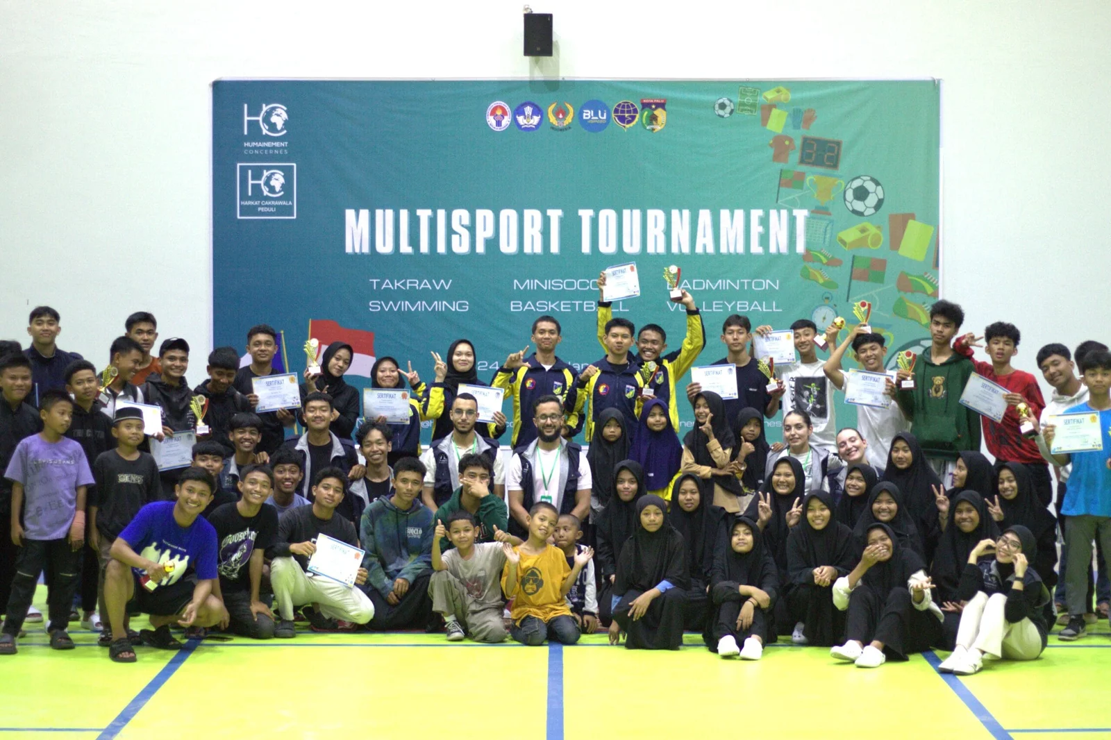 HC Serahkan Penghargaan: Multisport Tournament Ajang Sportivitas-Solidaritas Generasi Muda
