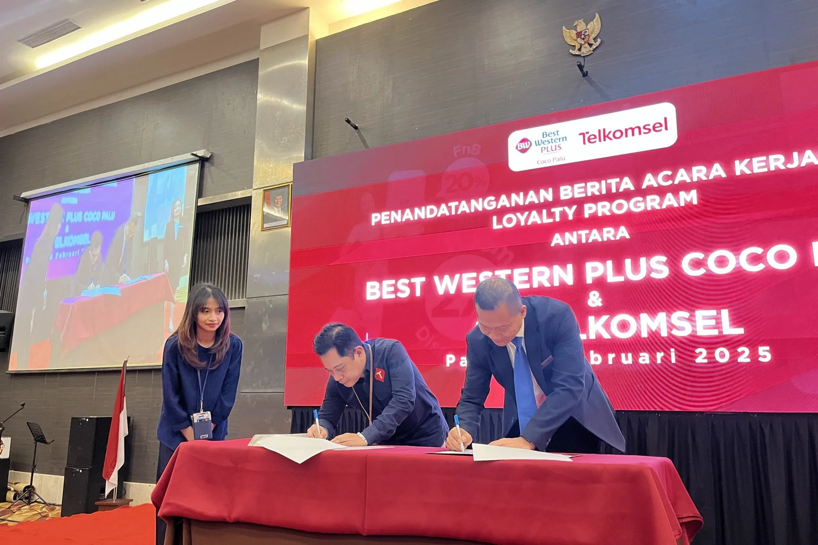 Hotel BW Plus Coco dan Telkomsel Palu Bangun Kerjasama Strategis