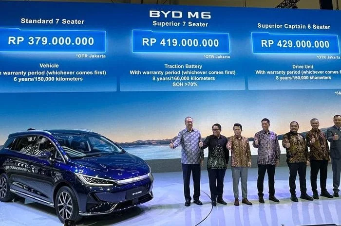 Penjualan Mobil Listrik Bertumbuh Pesat, BYD dan Wuling Bersaing Ketat