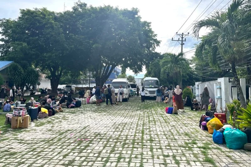 Wakil Gubernur Sulteng Melepas Peserta Program Berani Mudik Gratis 2025